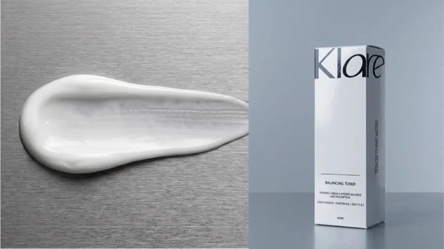 Klare skincare — brand identity and visual system